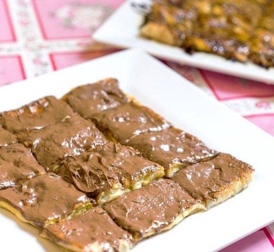 โรตีไข่ นูเทล่า