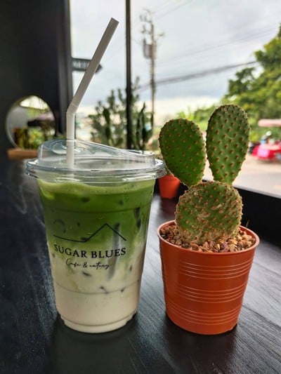 มัจฉะลาเต้เย็น