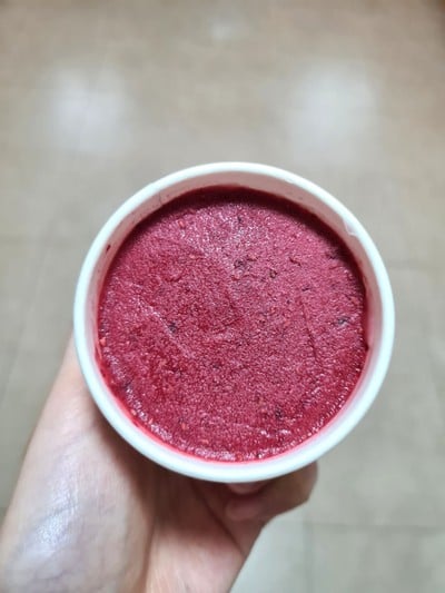 Raspberry Acai Sorbet