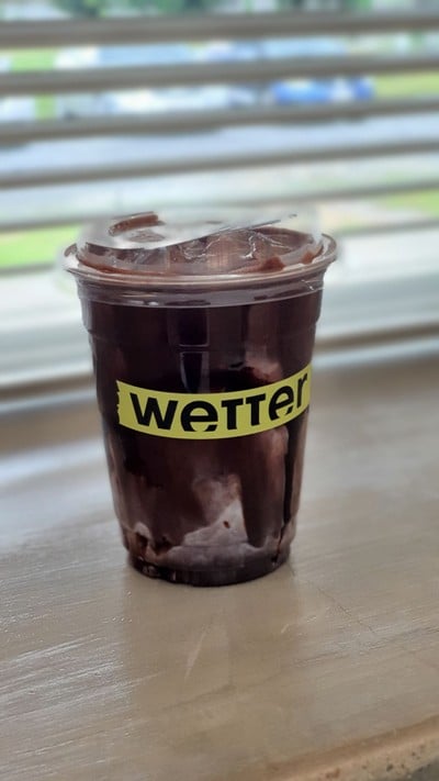 Wetter coffee