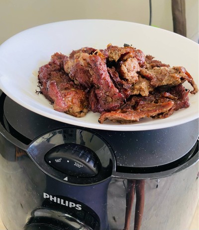 วิธีทำ เนื้อหมักซอสเทริยากิ in Philips Air Fryer วิธีทำ เนื้อหมักซอสเทริยากิ in Philips Air Fryer