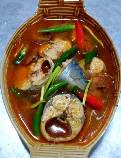 ต้มยำน้ำข้นปลาซาบะ ต้มยำน้ำข้นปลาซาบะ