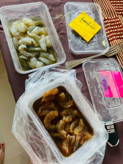 กุ้งดอง อร่อย สด น้ำจิ้มเด็ด ต้องสั่งอีกรอบแน่ๆติดใจ❤️