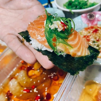 เเซลมอนดองซอสเกาหลี(เซ็ต)