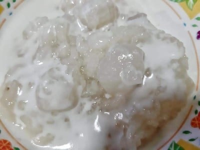 ข้าวเหนียวเปียกลำใย