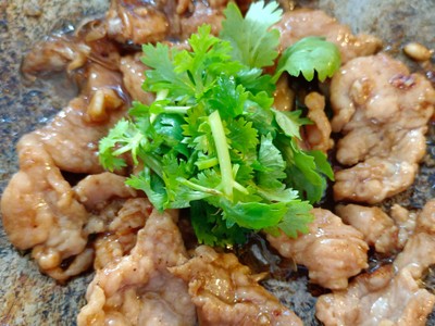 ผัดกระเทียมพริกไท (กับข้าว)