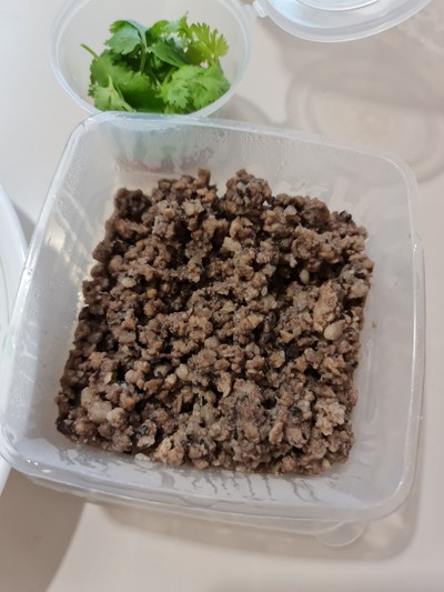 ข้าวหมูสับหนำเลียบ