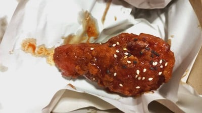 ปีกบนไก่ (ซอสเกาหลี)