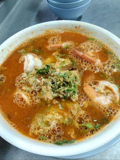 แกงส้มชะอมไข่-กุ้ง