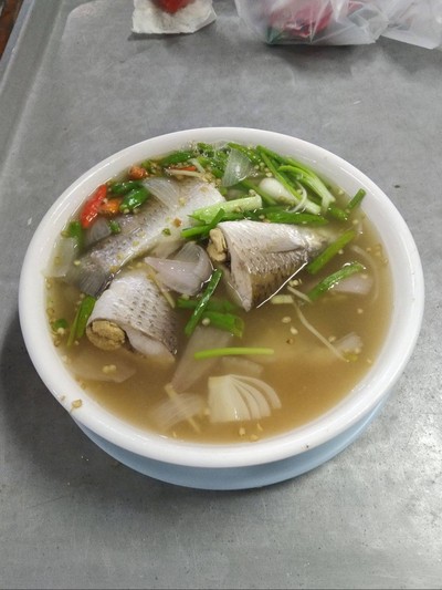 ต้มส้มปลากระบอก