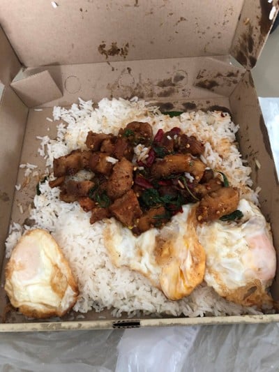 ข้าวไข่เจียวหมูสับ