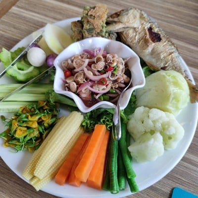 เมนูของร้าน บ้านเหนือน้ำ