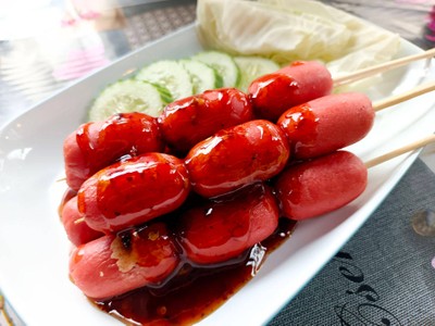 ไส้กรอกย่าง