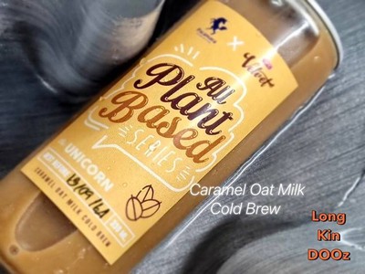 Caramel Oat Milk Cold Brew
