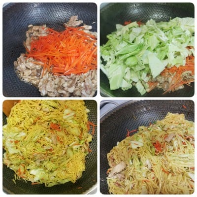 วิธีทำ ผัดหมี่เบตง หมู วิธีทำ ผัดหมี่เบตง หมู