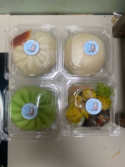 ชุดเซต ขนมจีบ ซาลาเปา 1 ลูก