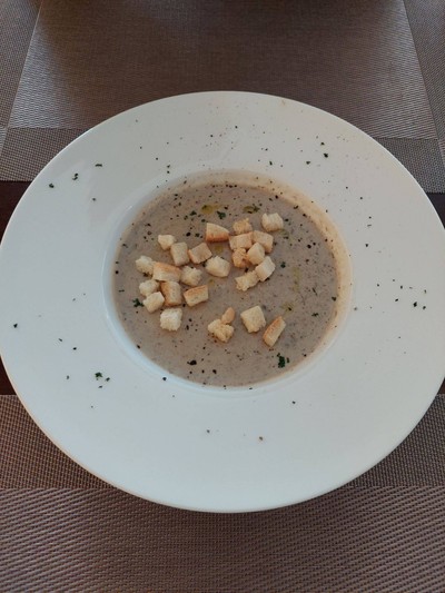 Mushroom Truffle Cream Soup