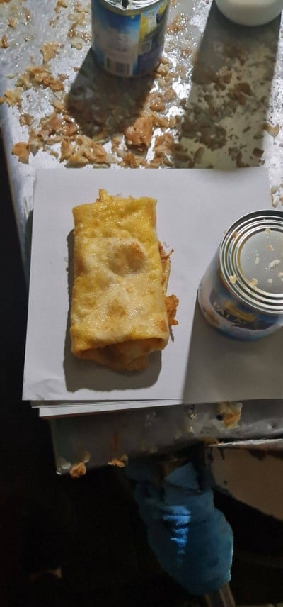 โรตีใส่ไข่