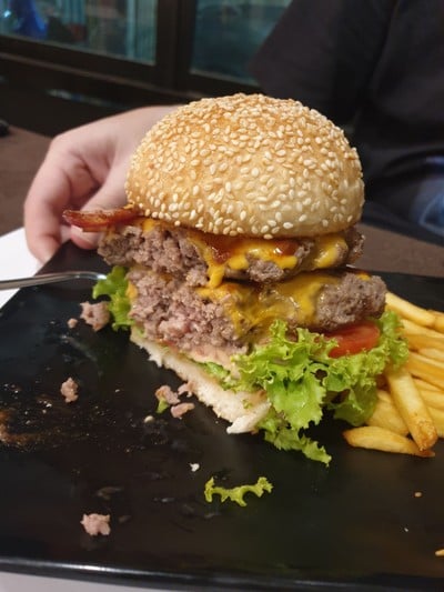 Double Burger Beef