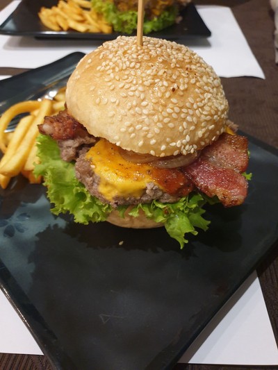 Single Burger Beef