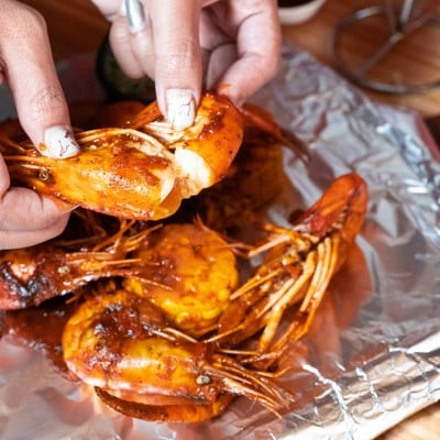 เมนูของร้าน ซันก้ามปู สาขาปัตตานี