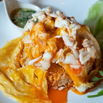 เมนูของร้าน ซันก้ามปู สาขาปัตตานี
