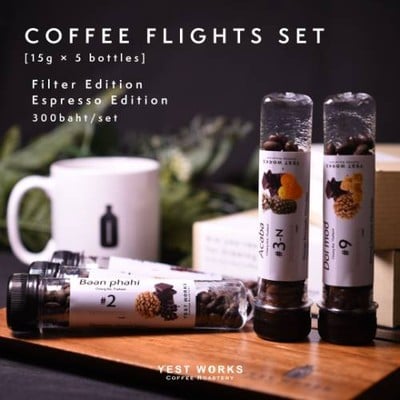 เมนูของร้าน Y'EST WORKS Coffee Roastery