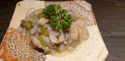 ยำปลาหมึกวาซาบิ