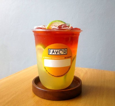 ชาไทยน้ำผึ้งมะนาว / Thai tea with Lime & Honey