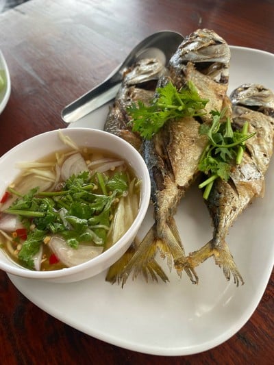 ปลาทูสดทอดน้ำปลา
