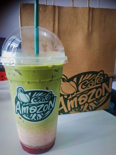 ชาเขียวสตอเบอรี่