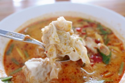 บะหมี่เกี๊ยวกุ้งต้มยำ