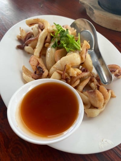 ปลาหมึกแดดเดียว