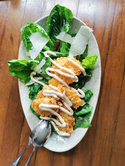 Chicken Cesar salad