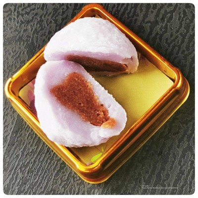 purple potato daifuku