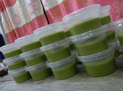 ดิ๊ปสังขยาใบเตยแท้สูตรโบราณ