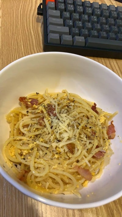 สปาเก็ตตี้คาโบนาร่า (Carbonara Spaghetti) 