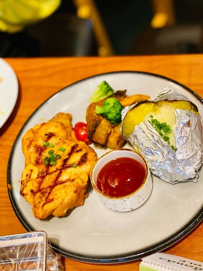 ไก่ย่างสไปซี่