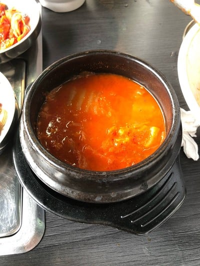 ซุปกิมจิแกงส้ม