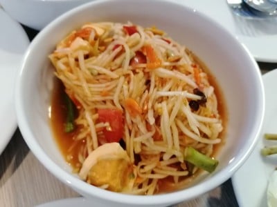 ตำไทยไข่เค็ม