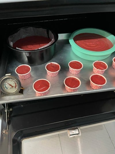 วิธีทำ Red Velvet Cake 🎂 วิธีทำ Red Velvet Cake 🎂