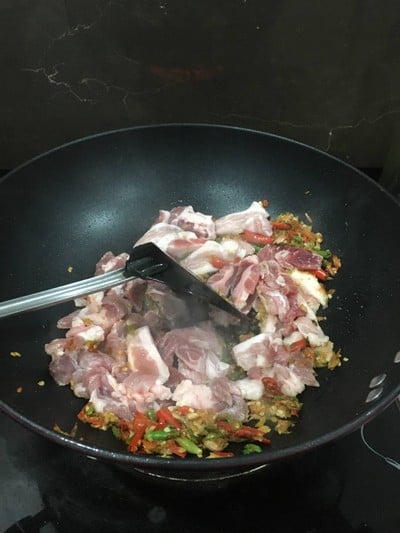 วิธีทำ ผัดขี้เมาหมู