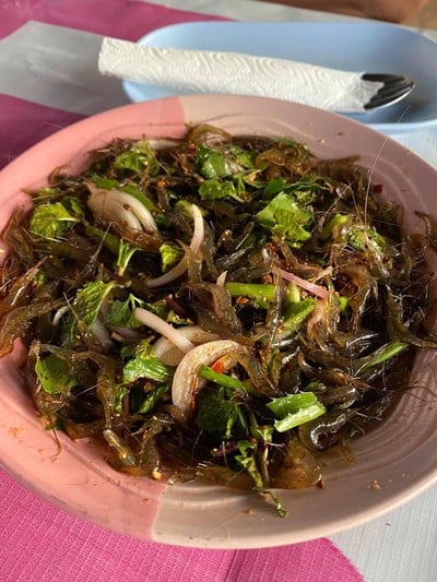 เมนูของร้าน ครัวเพ็ญพิชชา หาดคำสมบูรณ์