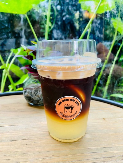 Honey lemon black coffee