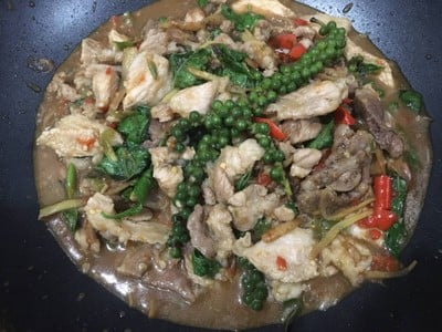 วิธีทำ ผัดขี้เมาหมู