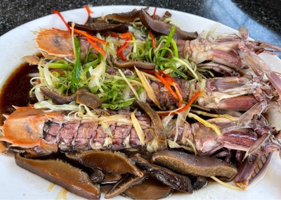 กั้งแก้วนึ่งซีอิ๊ว