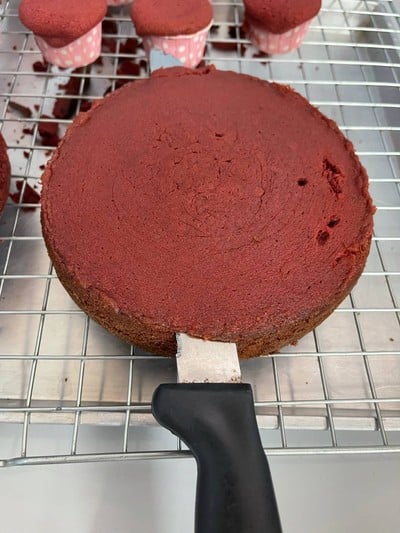 วิธีทำ Red Velvet Cake 🎂 วิธีทำ Red Velvet Cake 🎂