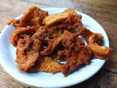 กากหมูทอด