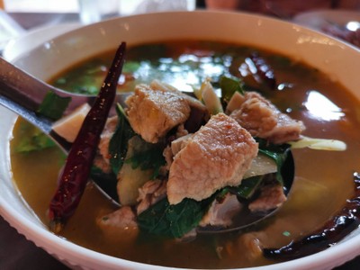 ต้มยำซี่โครงหมู