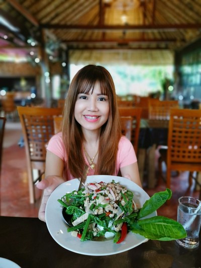 ยำผักกูด